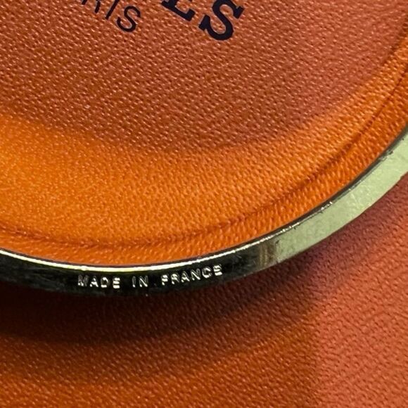 Authentic Hermès Kelly Designer Bangle Bracelet Green - Picture 4 of 11